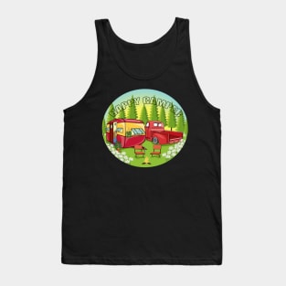 Happy Camper Art Tank Top